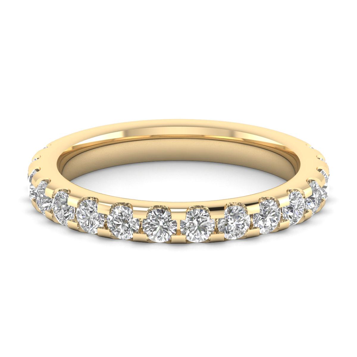 Iris in 18k Yellow Gold