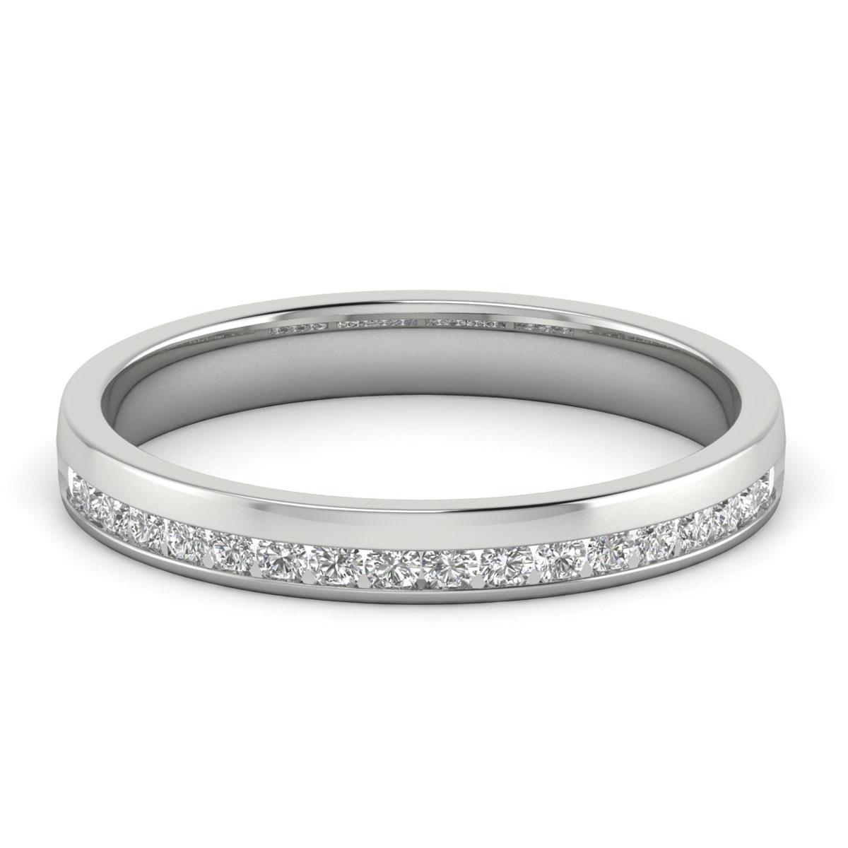 18k White Gold