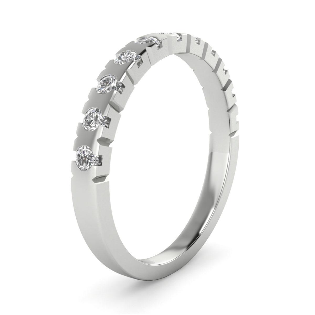 Cori in 18k White Gold — view 5