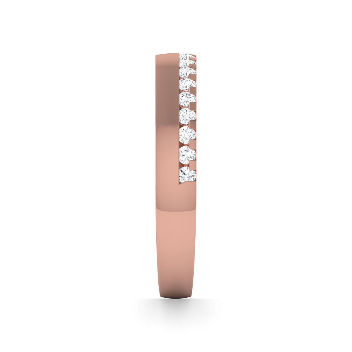 Cloe in 18k Rose Gold — view 4