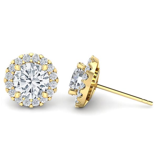 Corina in 18k Yellow Gold — view 2
