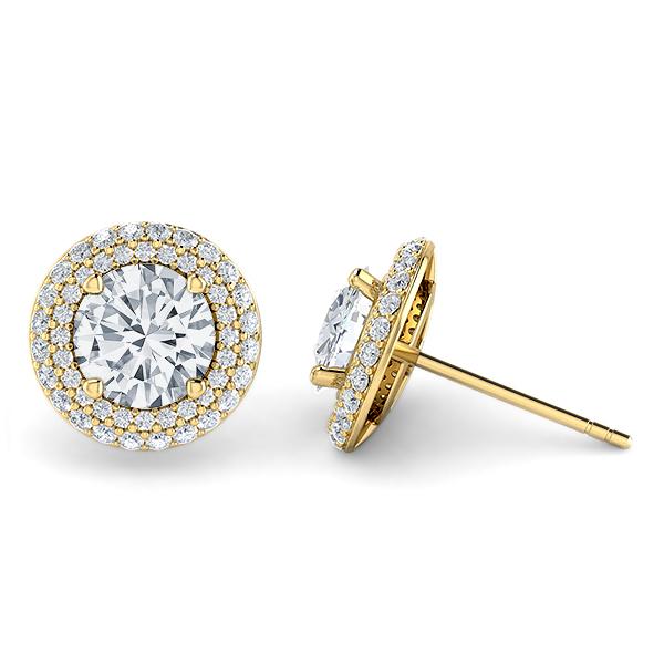 Diane in 18k Yellow Gold — view 2