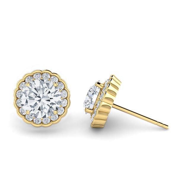 Myra in 18k Yellow Gold — view 2