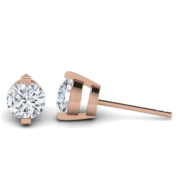 Hillary in 18k Rose Gold — view 2