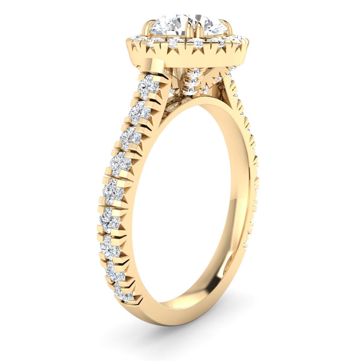 Abigail in 18k Yellow Gold — view 3