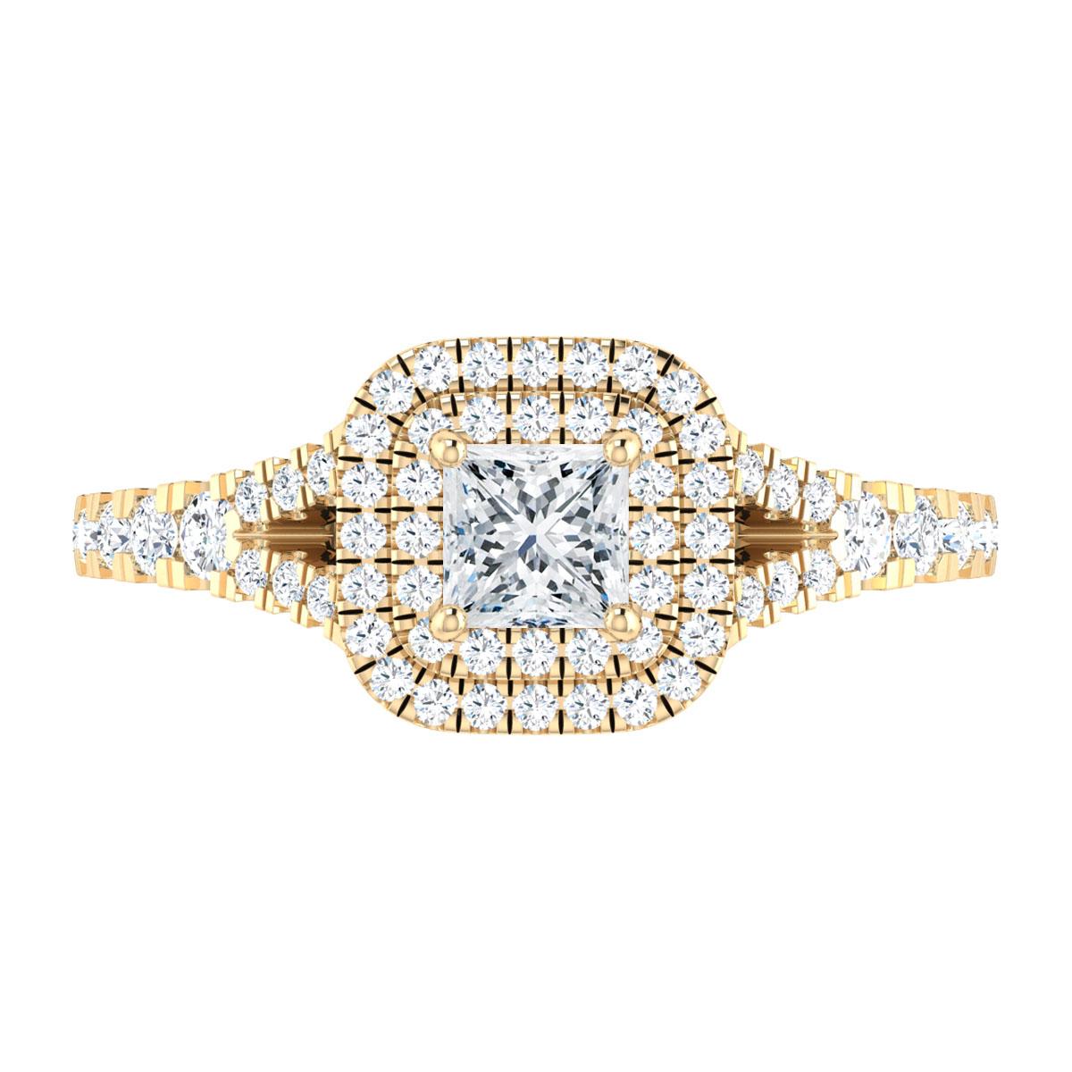 Amber in 18k Yellow Gold — view 5