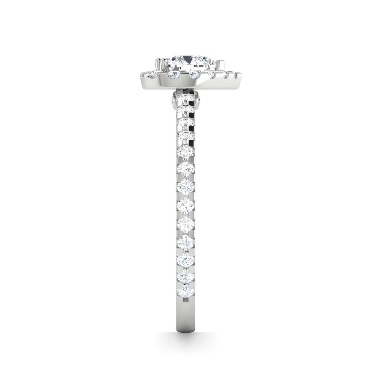 Amy in 18k White Gold — view 4