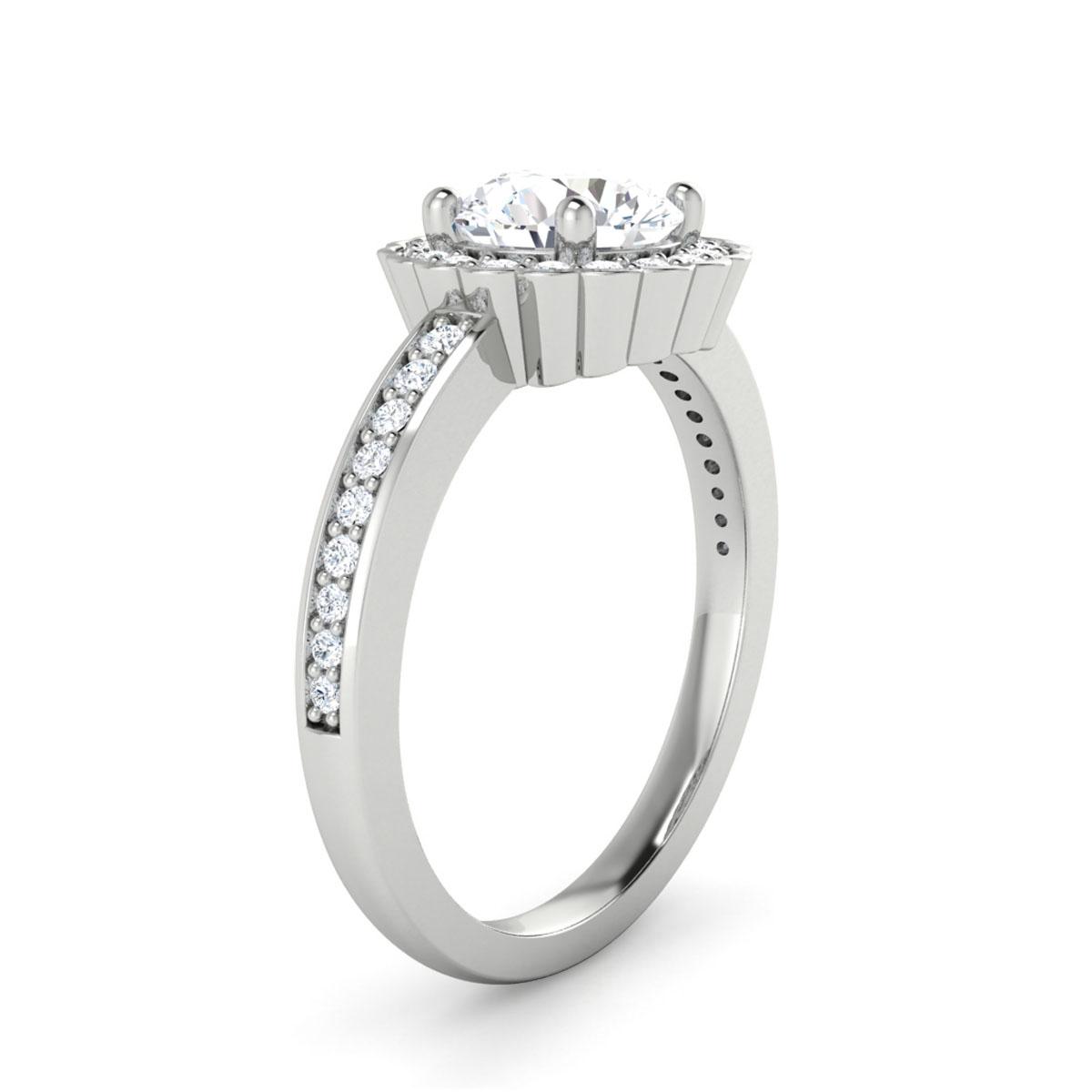 Jasmine in 18k White Gold — view 3