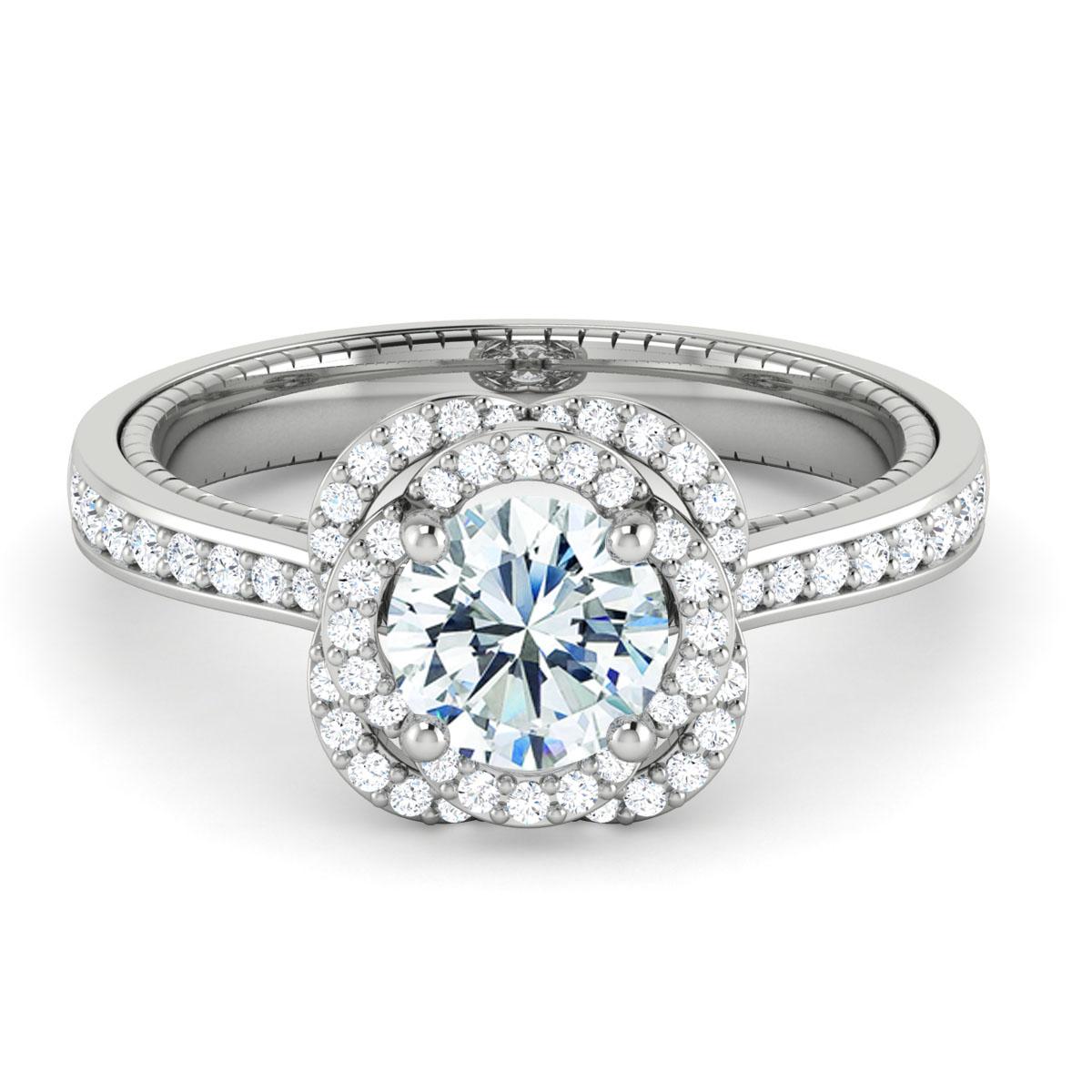 18k White Gold