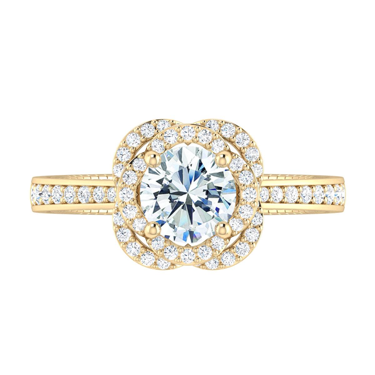 Matilda in 18k Yellow Gold — view 5