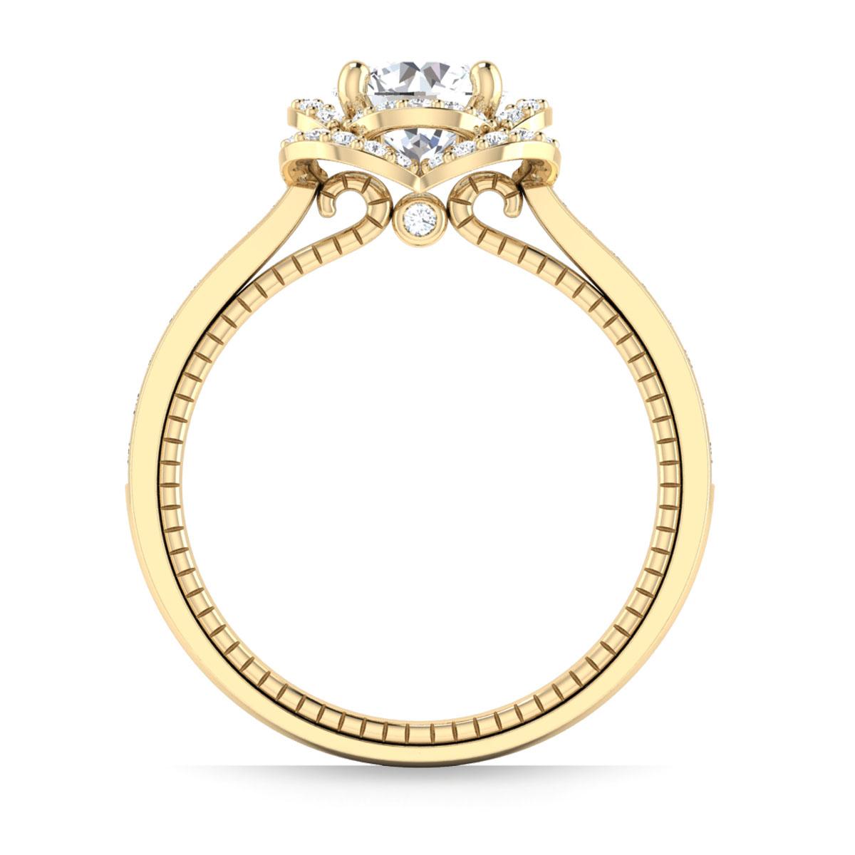 Matilda in 18k Yellow Gold — view 2