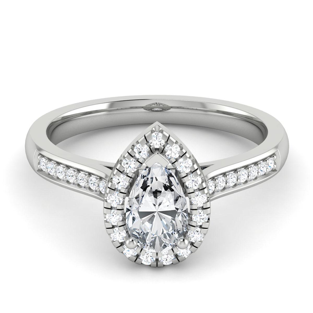 18k White Gold
