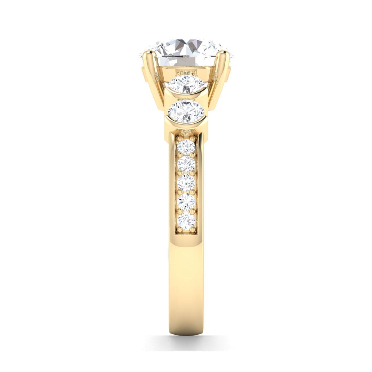 Alia in 18k Yellow Gold — view 4