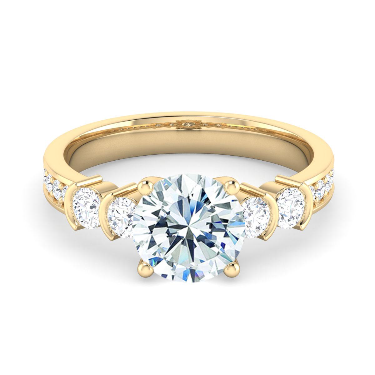 Alia in 18k Yellow Gold