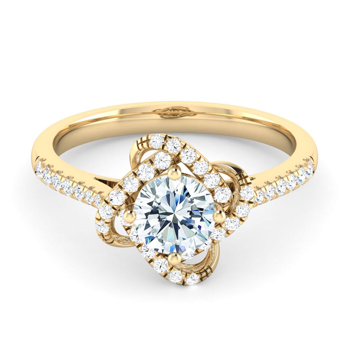 Eleanor in 18k Yellow Gold