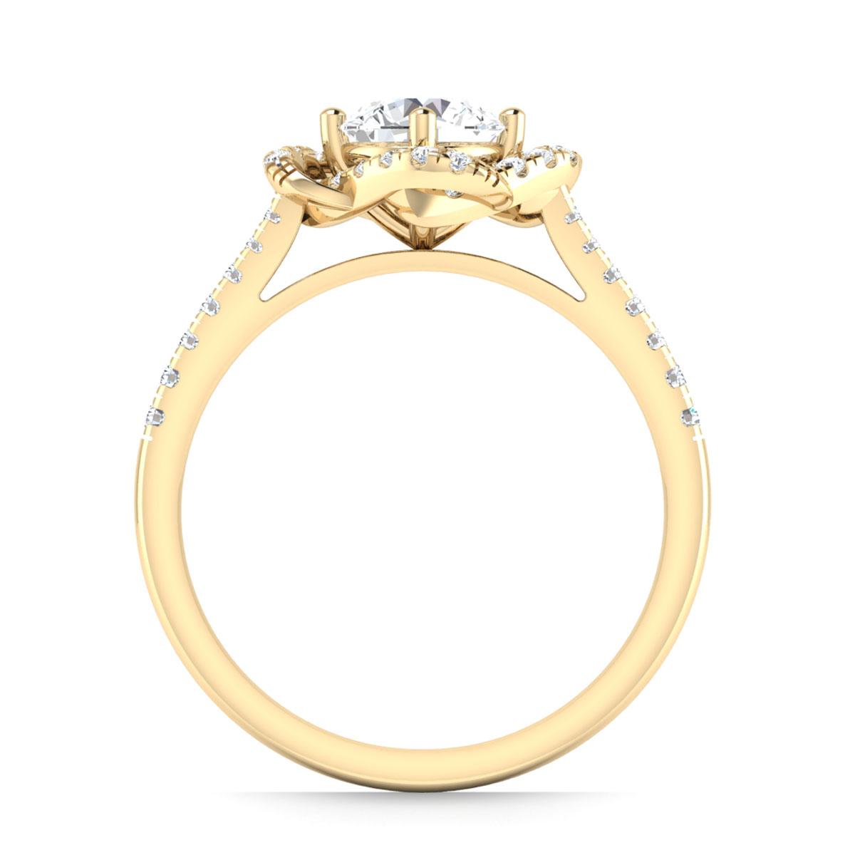 Eleanor in 18k Yellow Gold — view 2