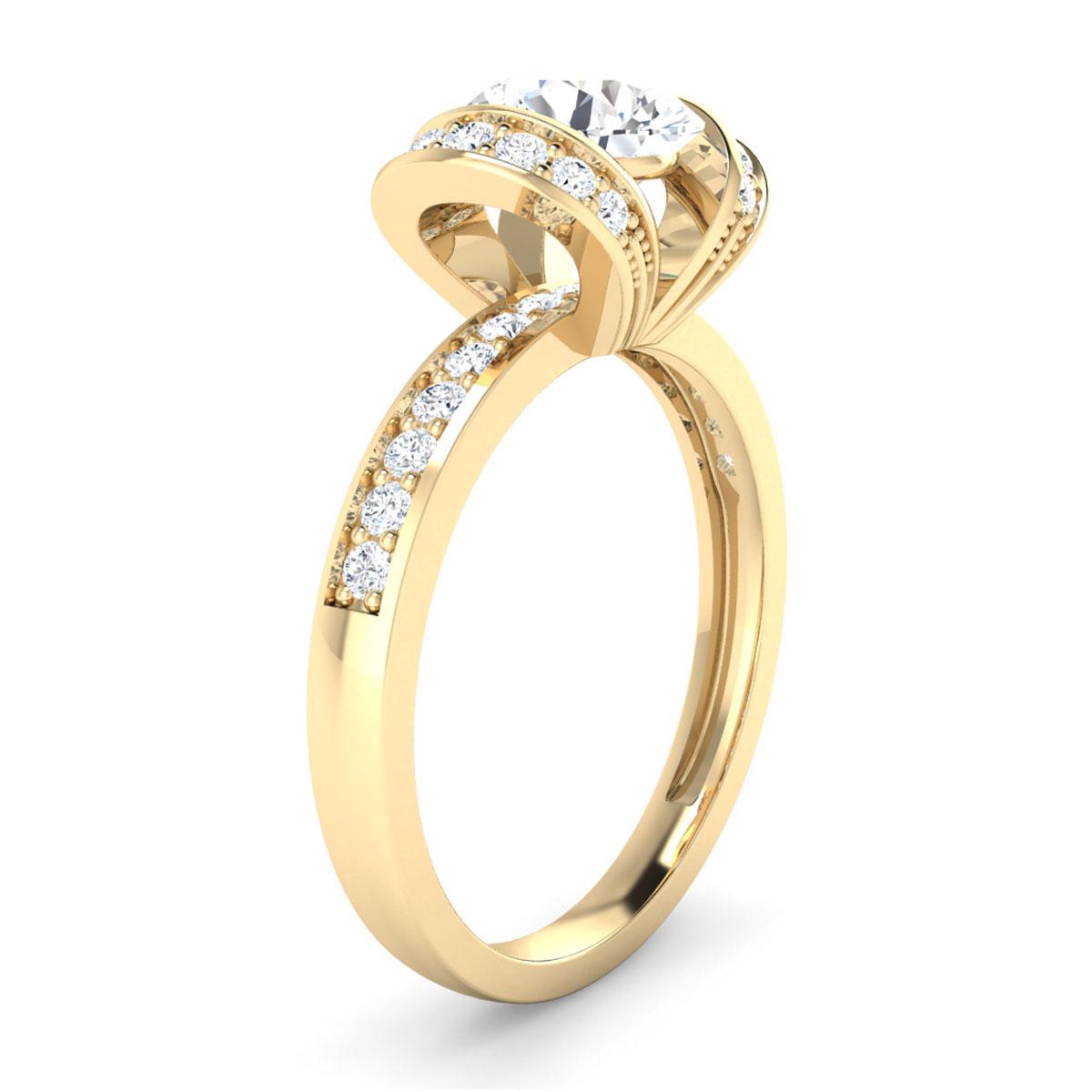 Eliza in 18k Yellow Gold — view 3