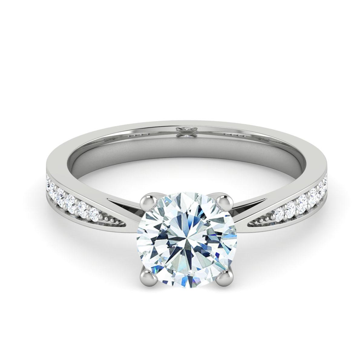 18k White Gold