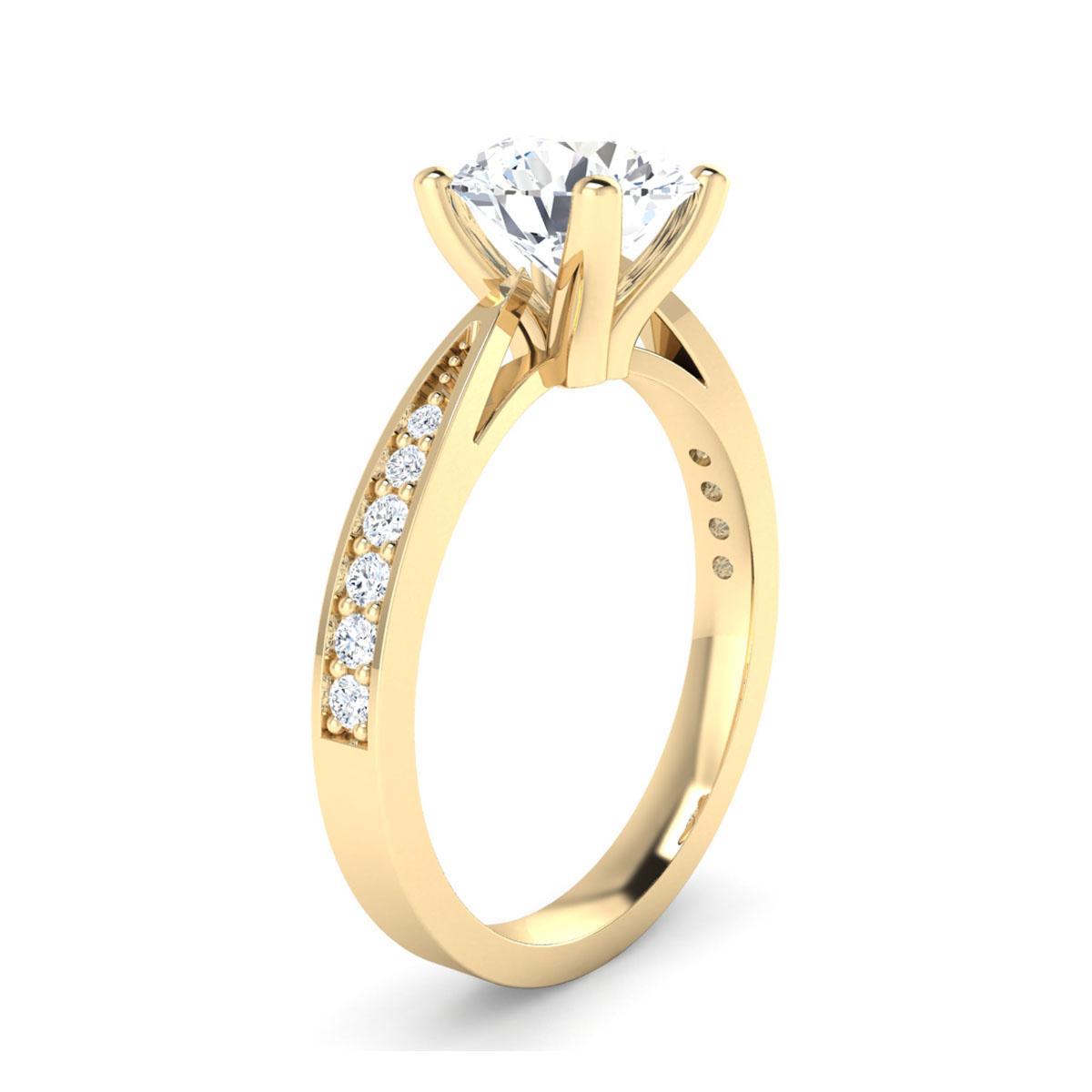 Elsie in 18k Yellow Gold — view 3