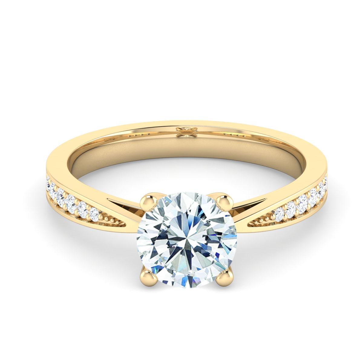 Elsie in 18k Yellow Gold
