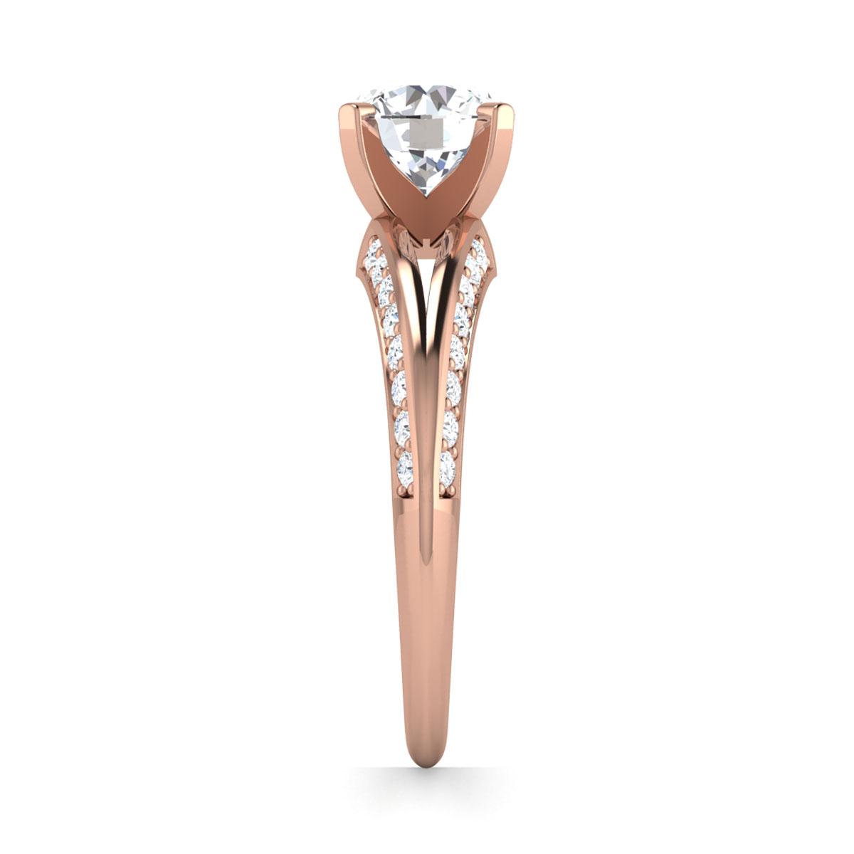 Emilia in 18k Rose Gold — view 4