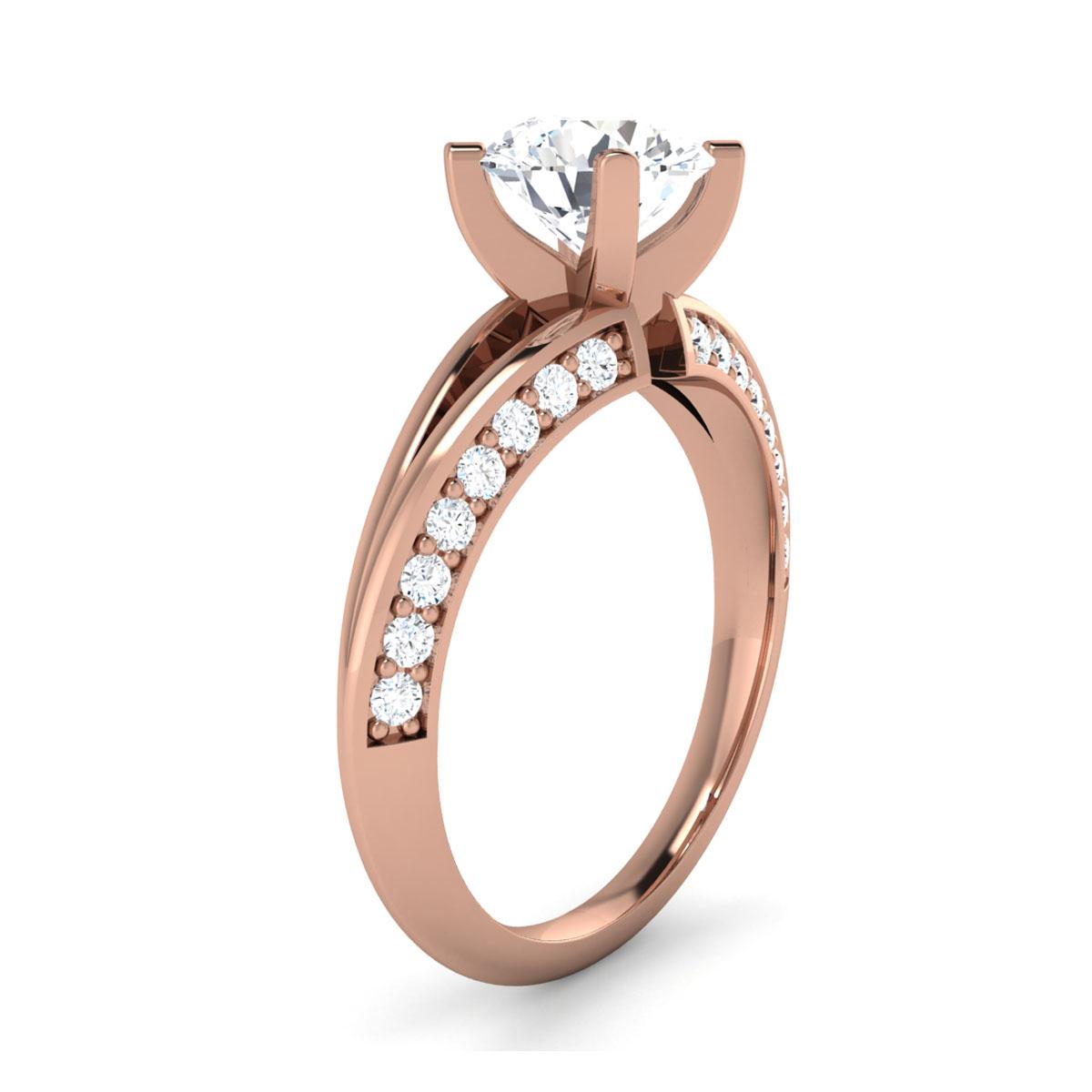 Emilia in 18k Rose Gold — view 3