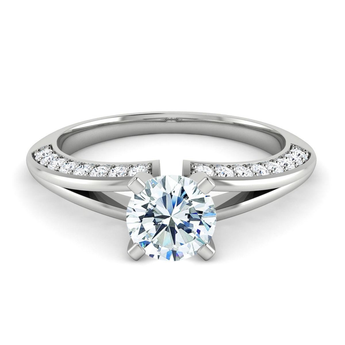18k White Gold