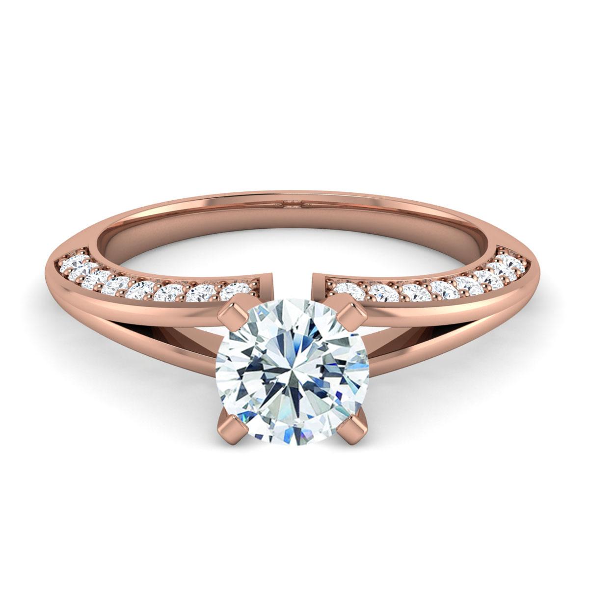 Emilia in 18k Rose Gold