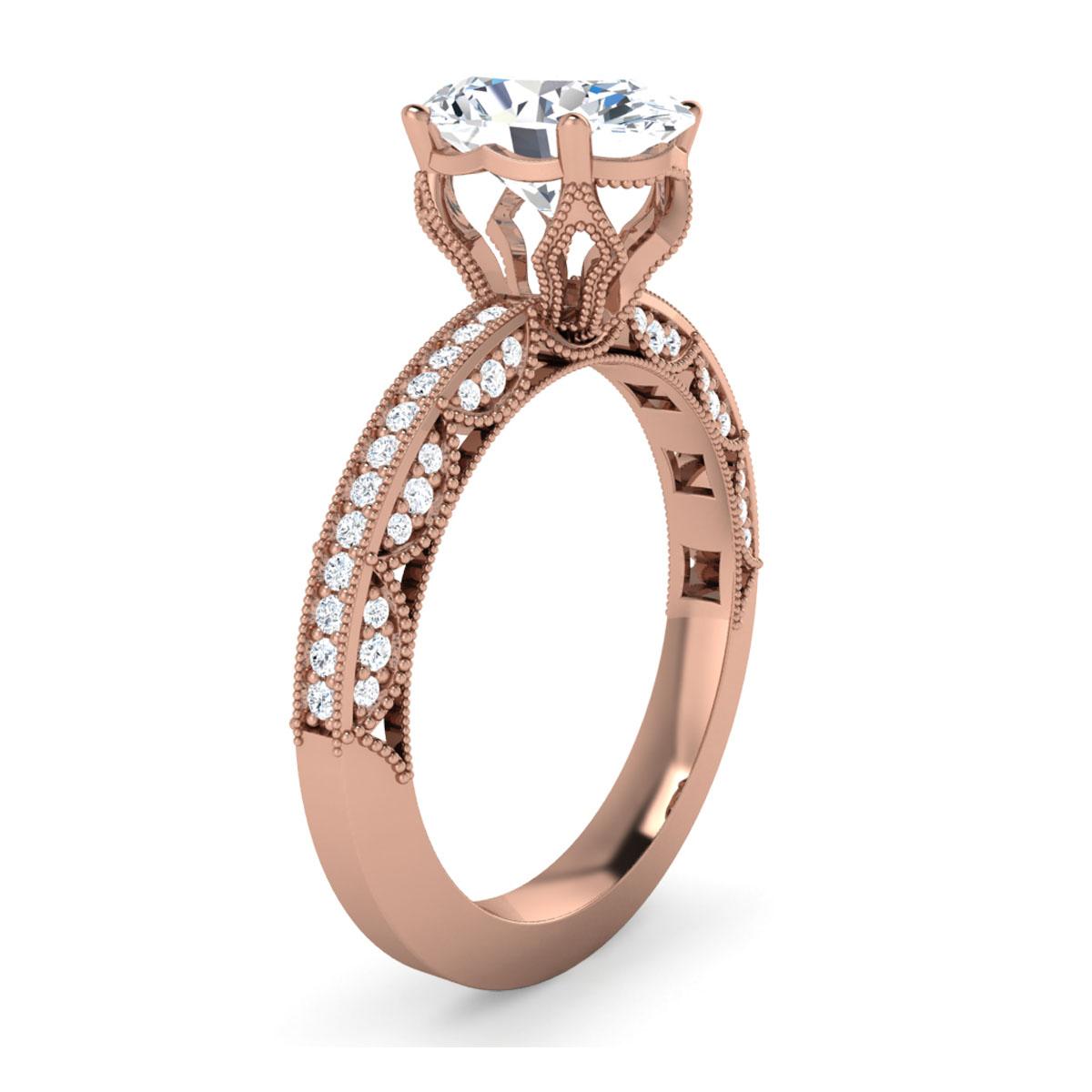Eve in 18k Rose Gold — view 3