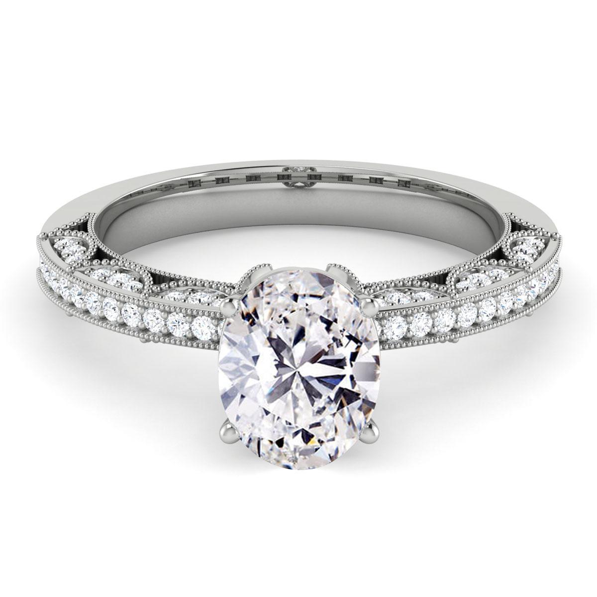 18k White Gold