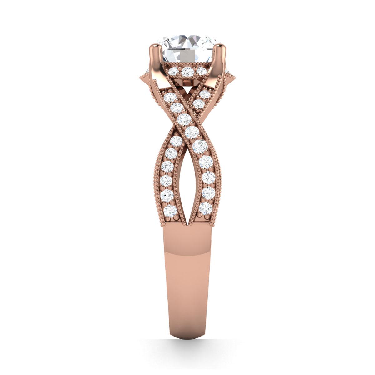 Evelyn in 18k Rose Gold — view 4