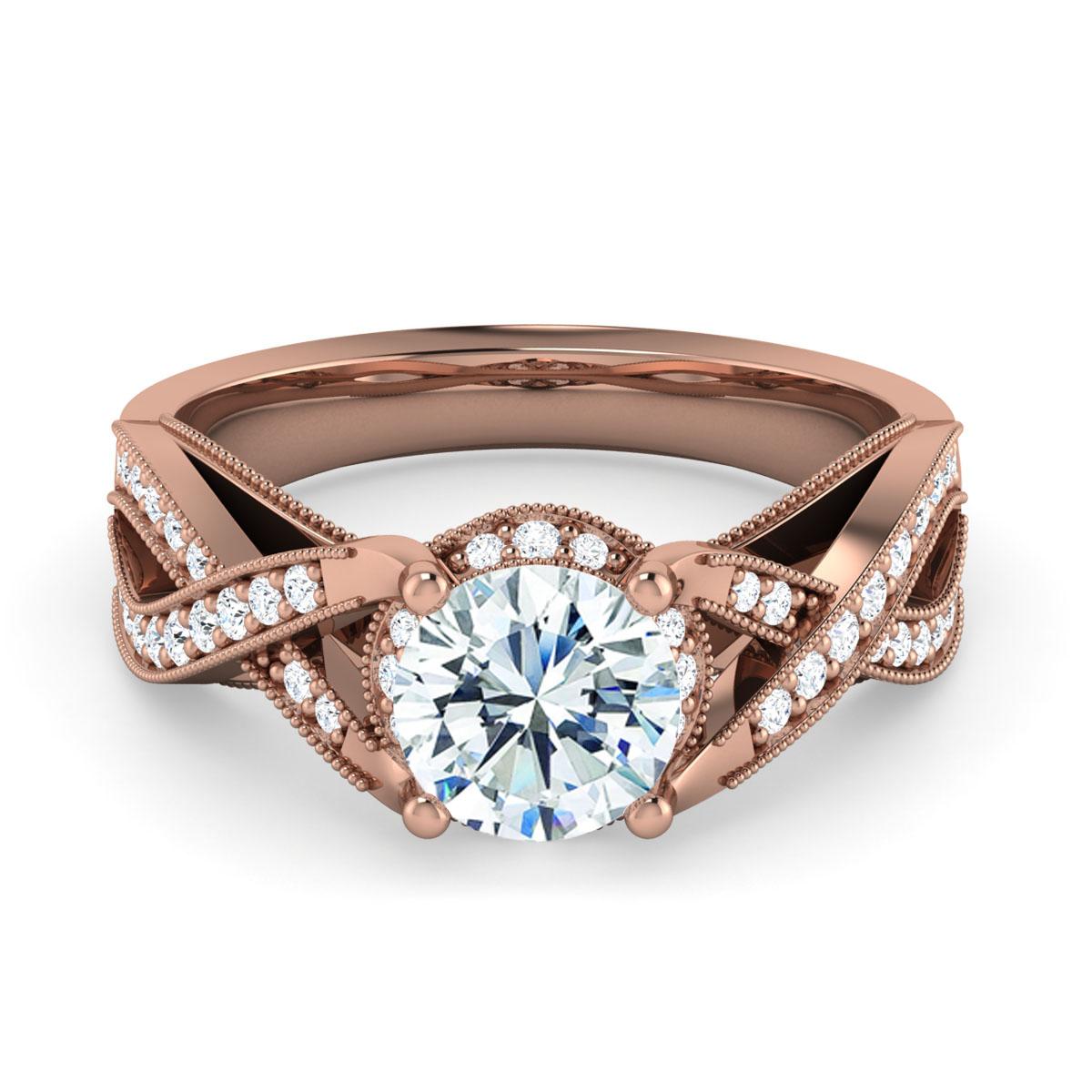 Evelyn in 18k Rose Gold