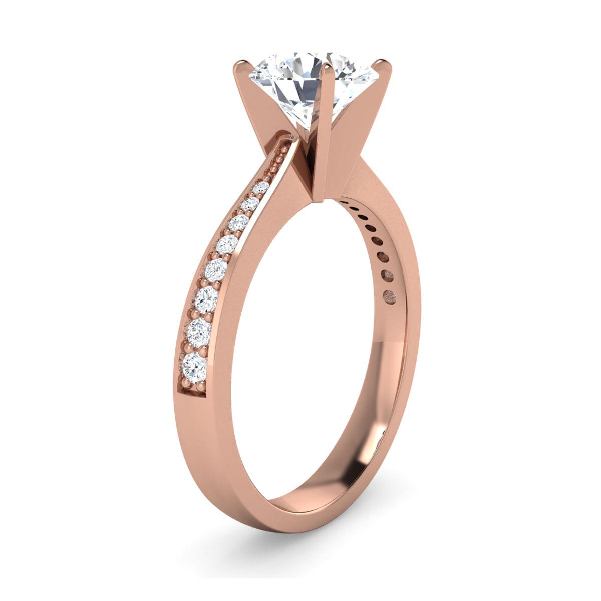Freya in 18k Rose Gold — view 3