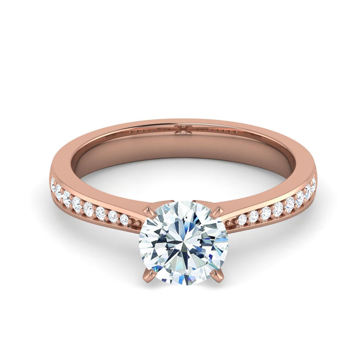 Freya in 18k Rose Gold