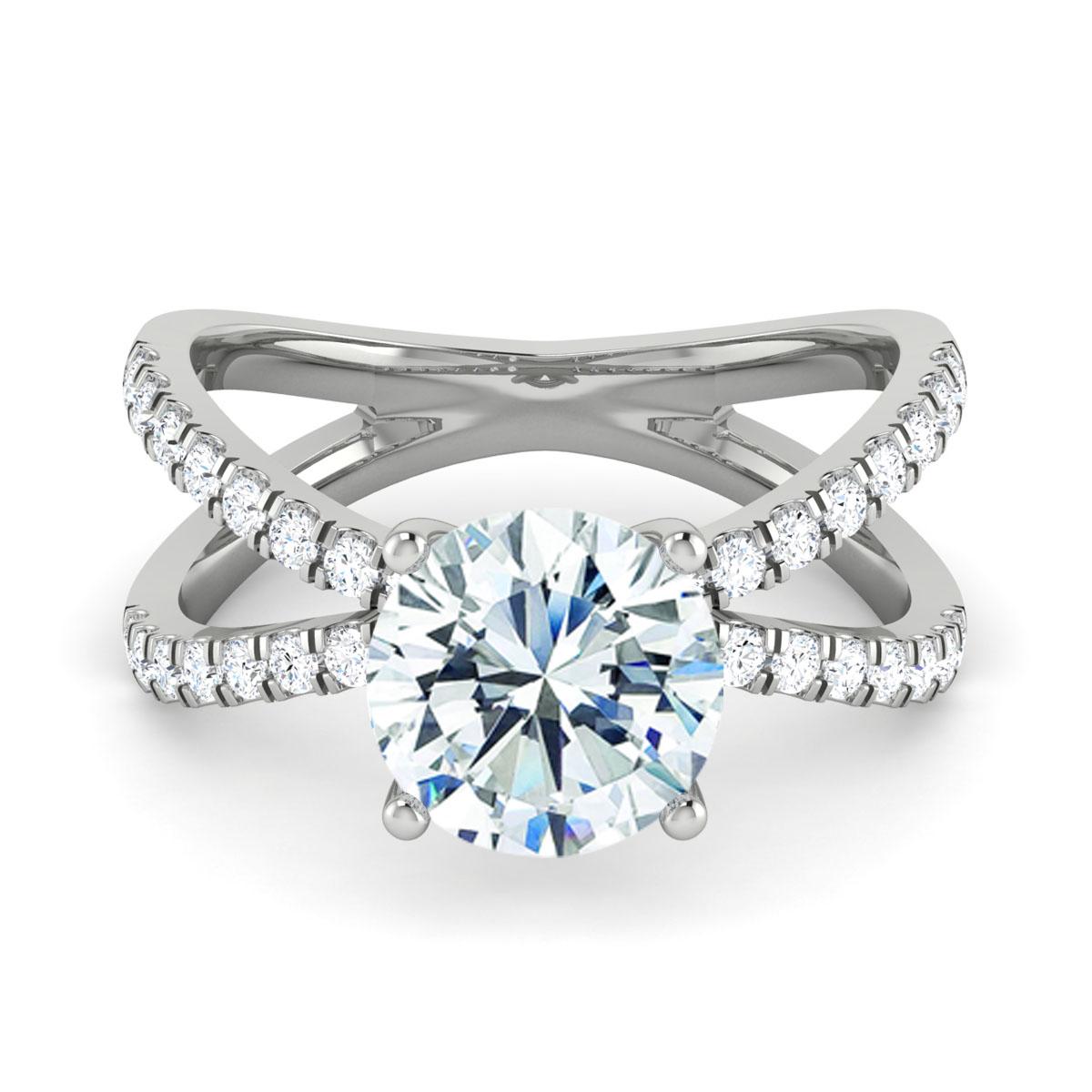 18k White Gold