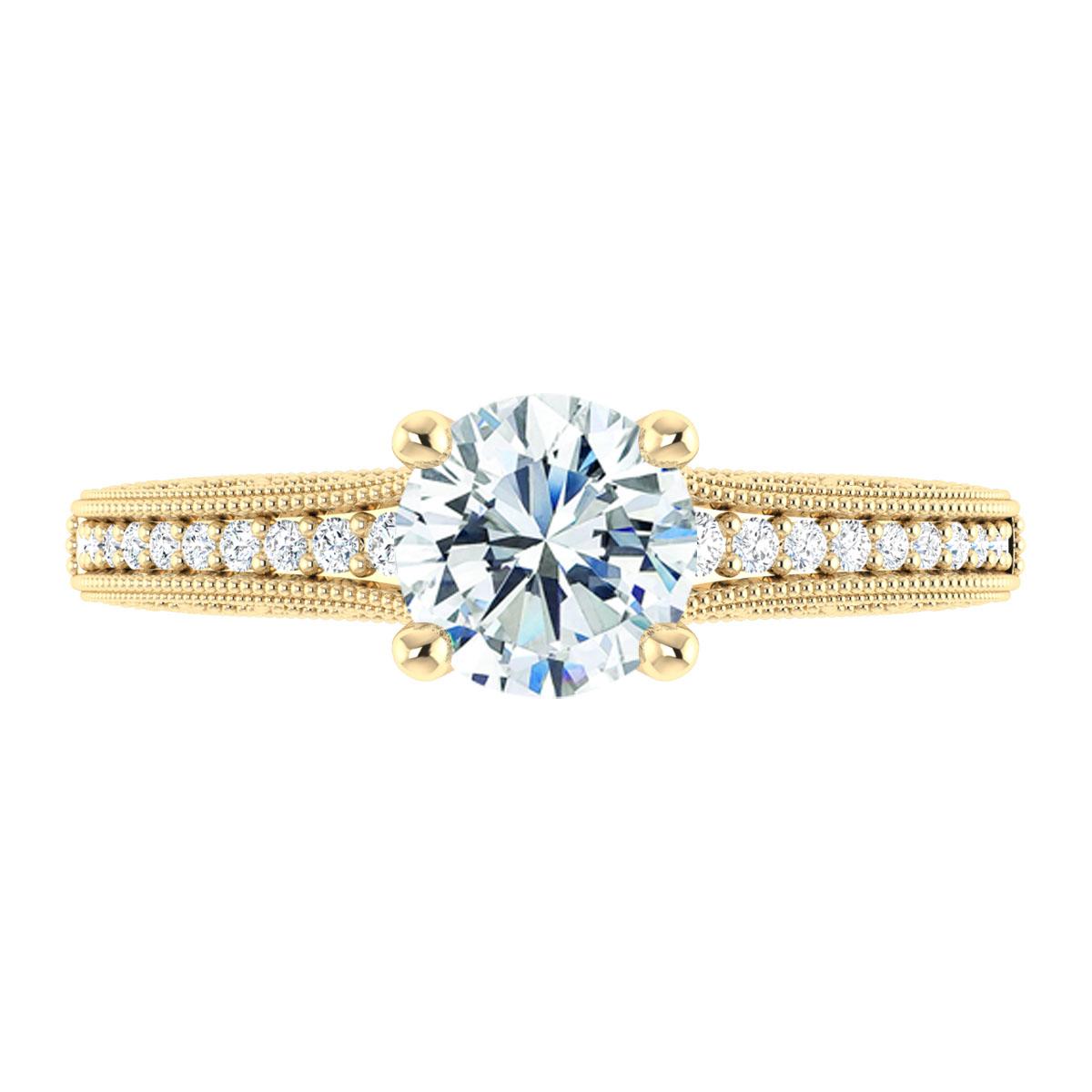 Hailey in 18k Yellow Gold — view 5