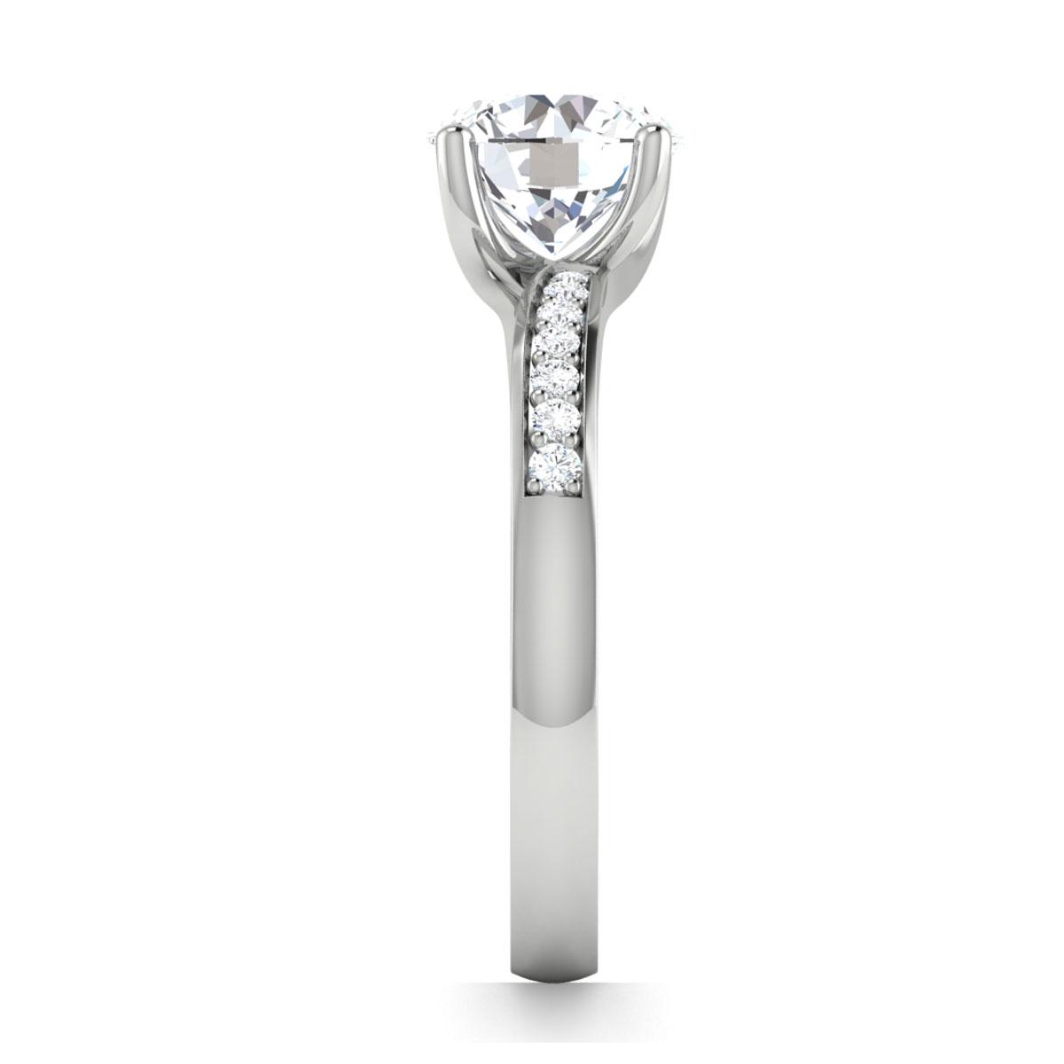 Hana in 18k White Gold — view 4