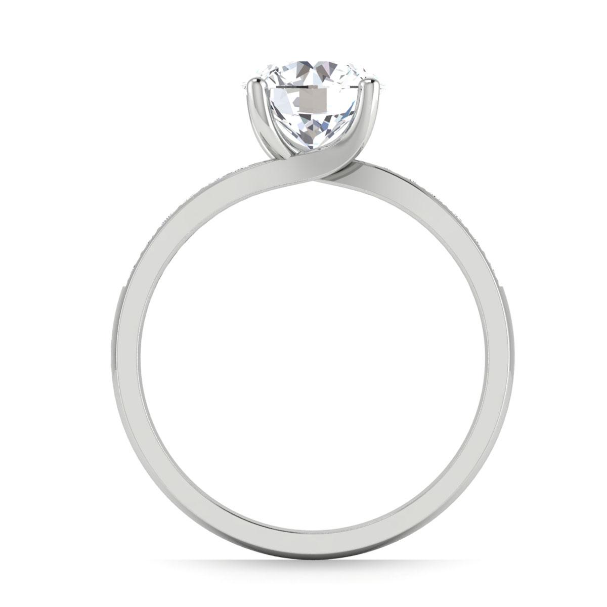 Hana in 18k White Gold — view 2