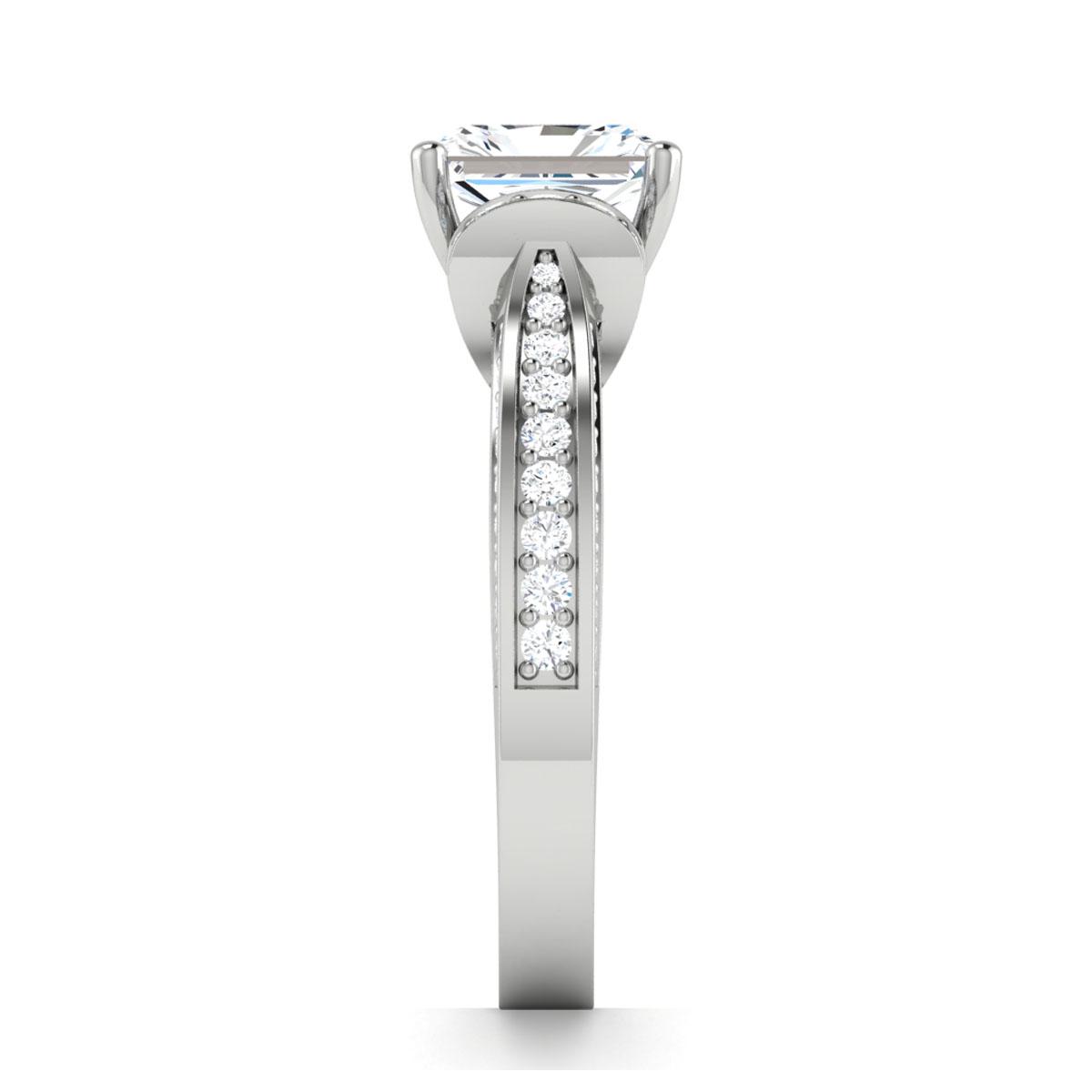 Hazel in 18k White Gold — view 4