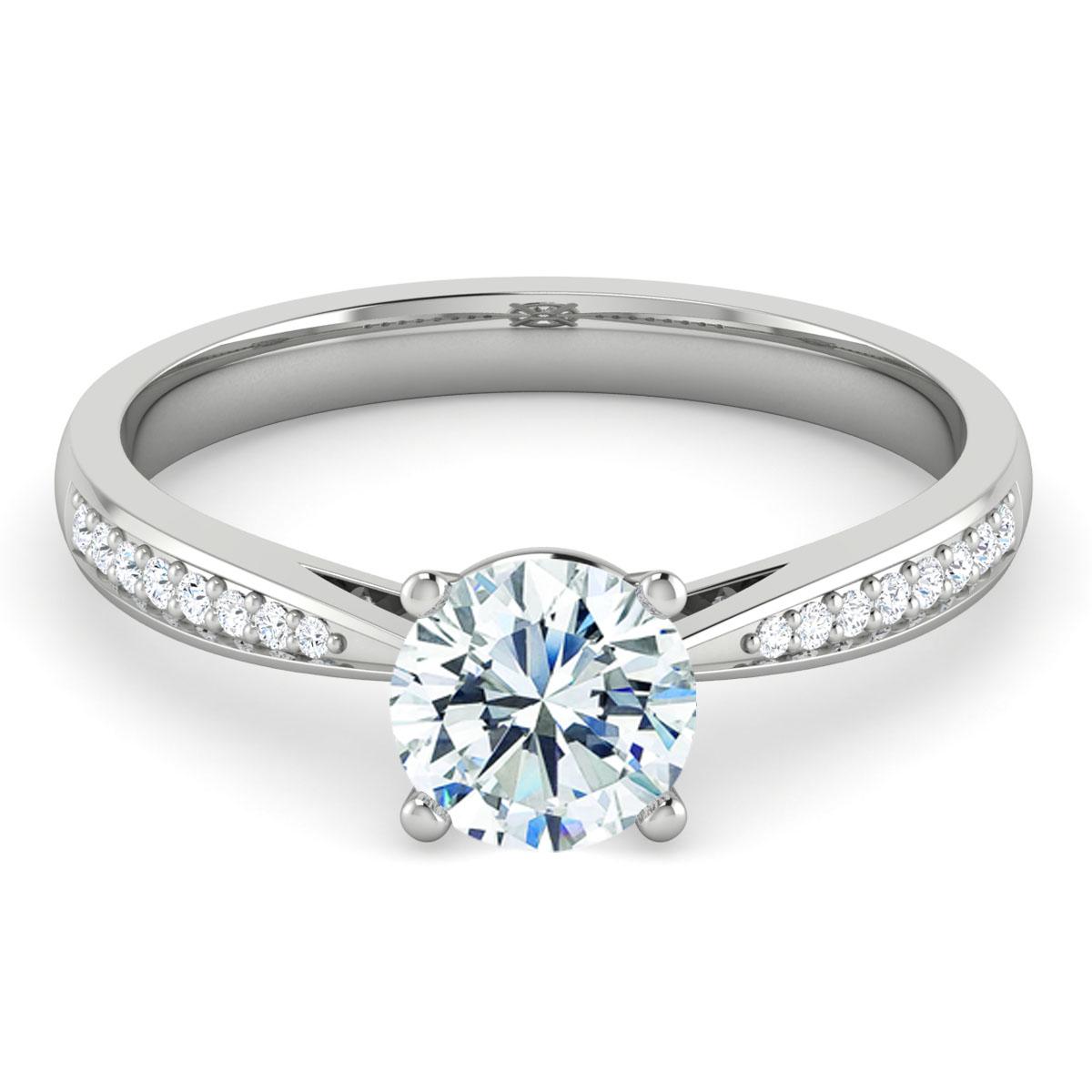 Isla in 18k White Gold