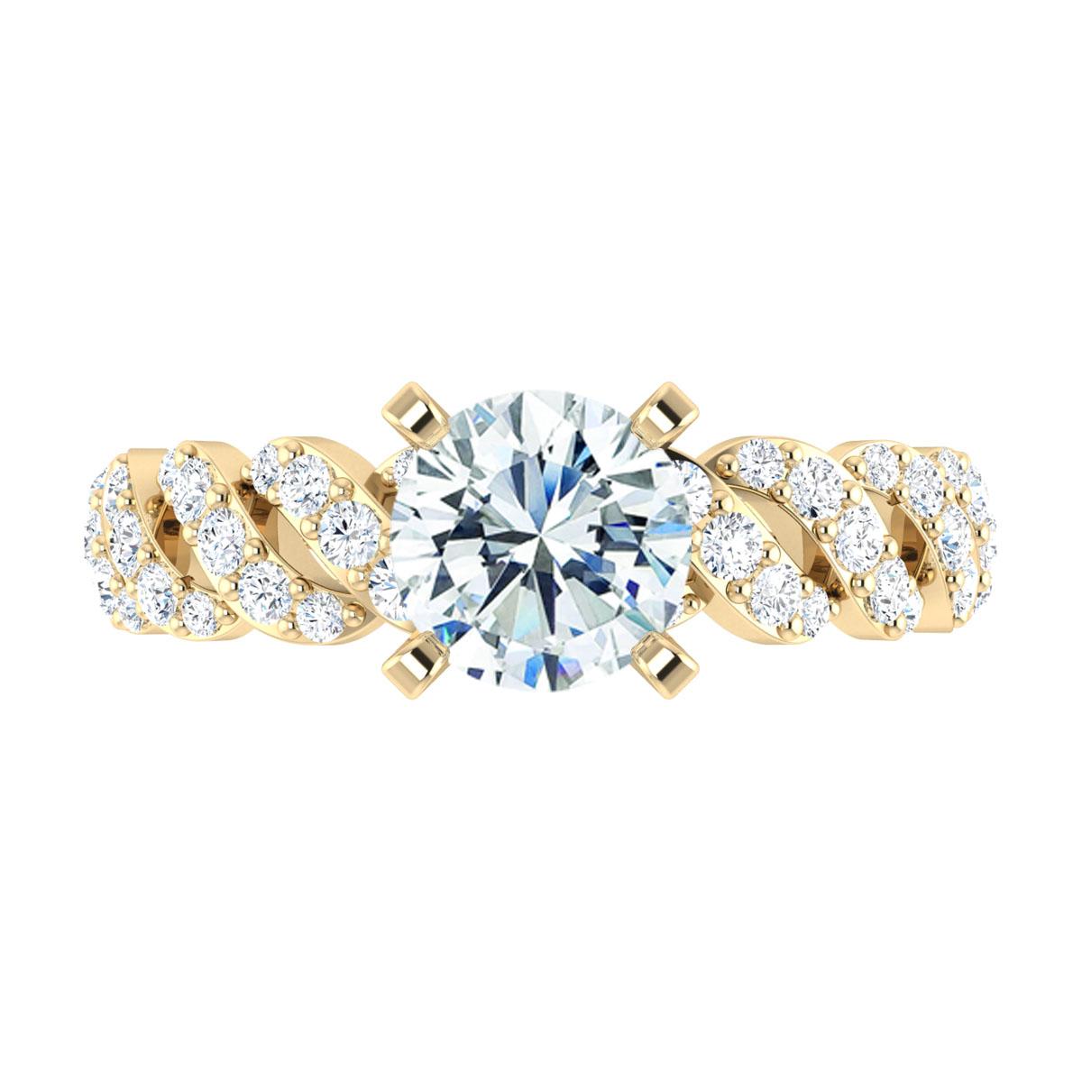 Jana in 18k Yellow Gold — view 5