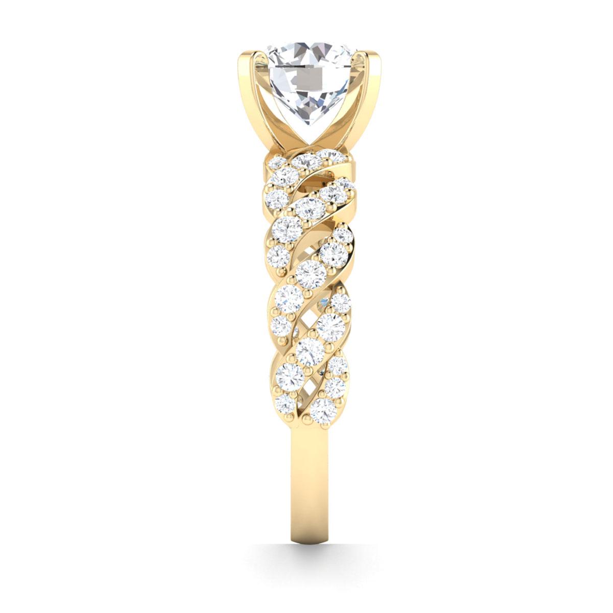 Jana in 18k Yellow Gold — view 4