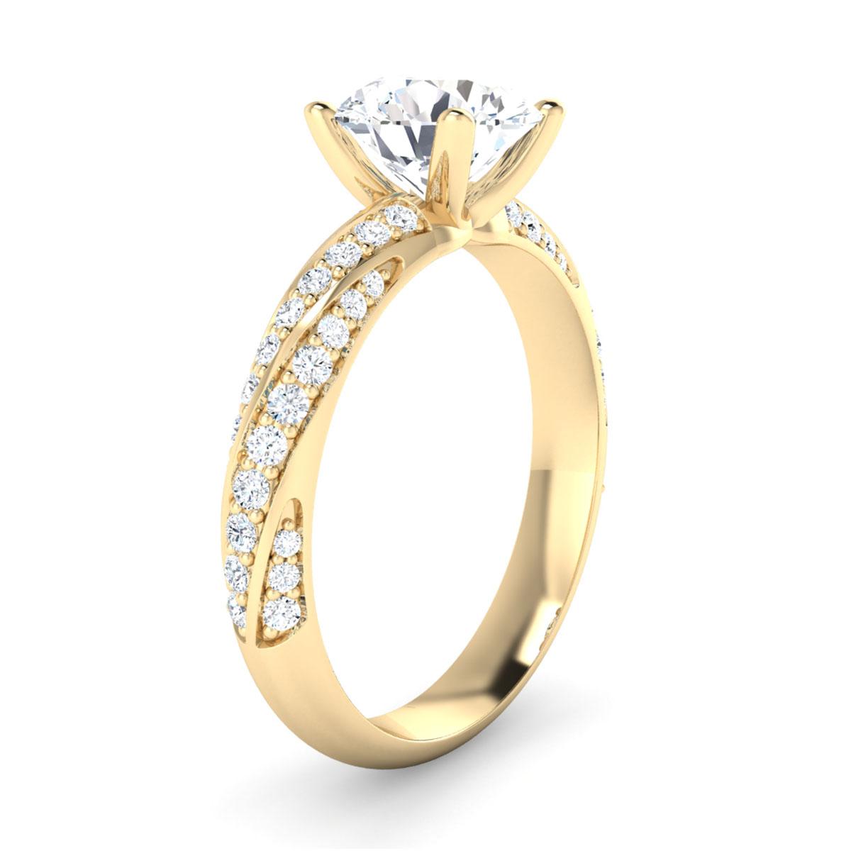 Jeet in 18k Yellow Gold — view 3