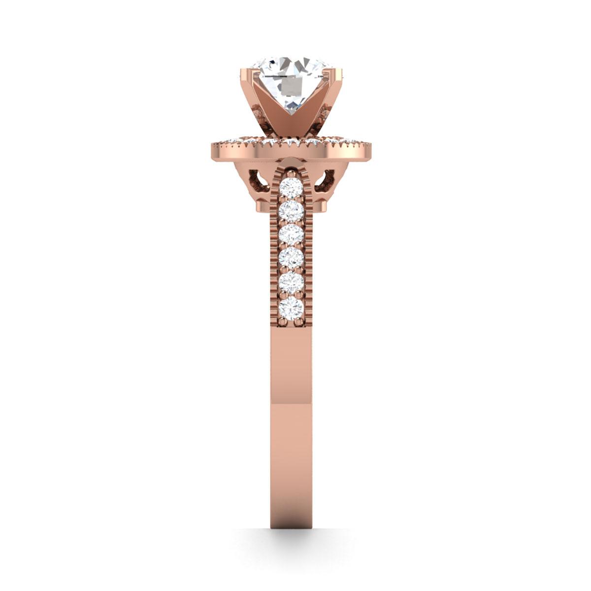 Mary in 18k Rose Gold — view 4