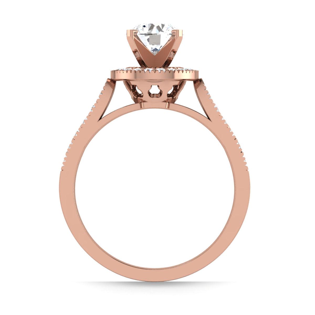 Mary in 18k Rose Gold — view 2