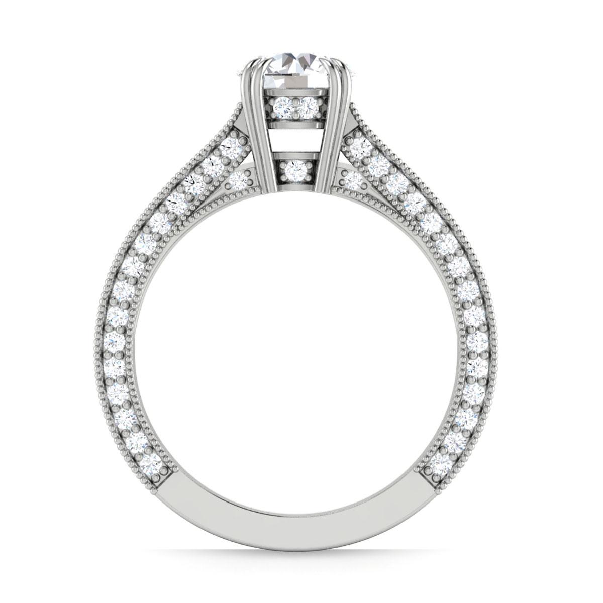 Milka in 18k White Gold — view 2