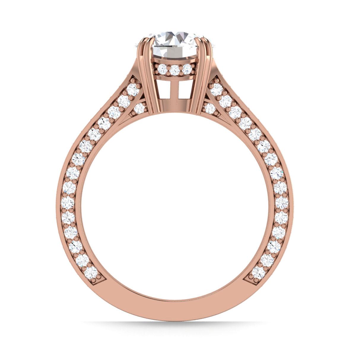 Molly in 18k Rose Gold — view 2