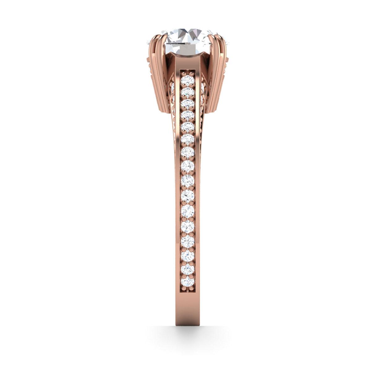 Molly in 18k Rose Gold — view 4