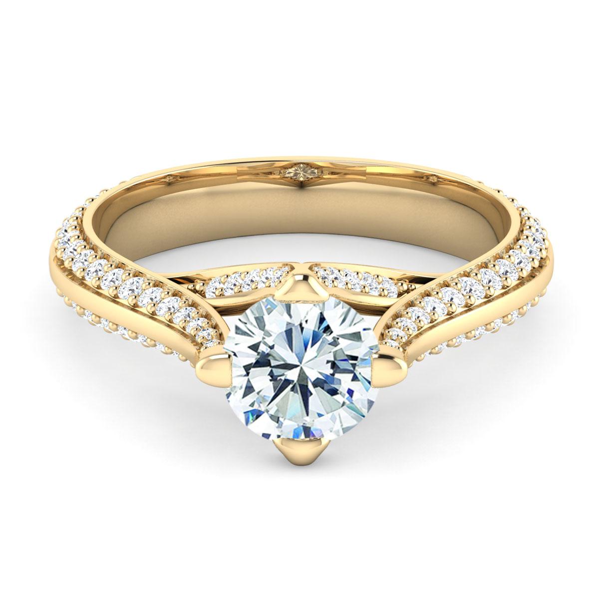 18k Yellow Gold