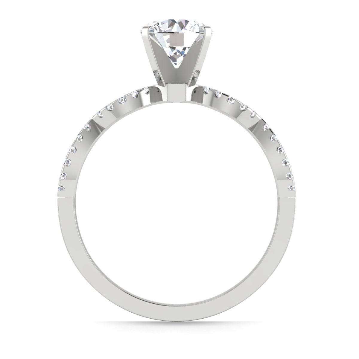 Sienna in 18k White Gold — view 2